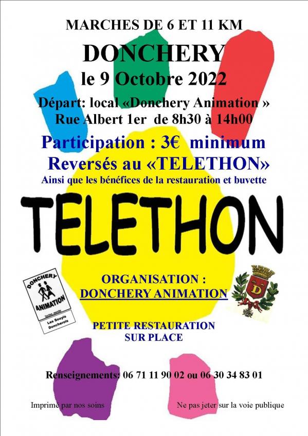 Affiche telethon 2022